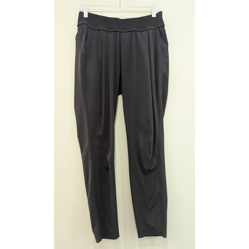 Athleta Interlude Lounge Ankle Pants in Charcoal Size 4